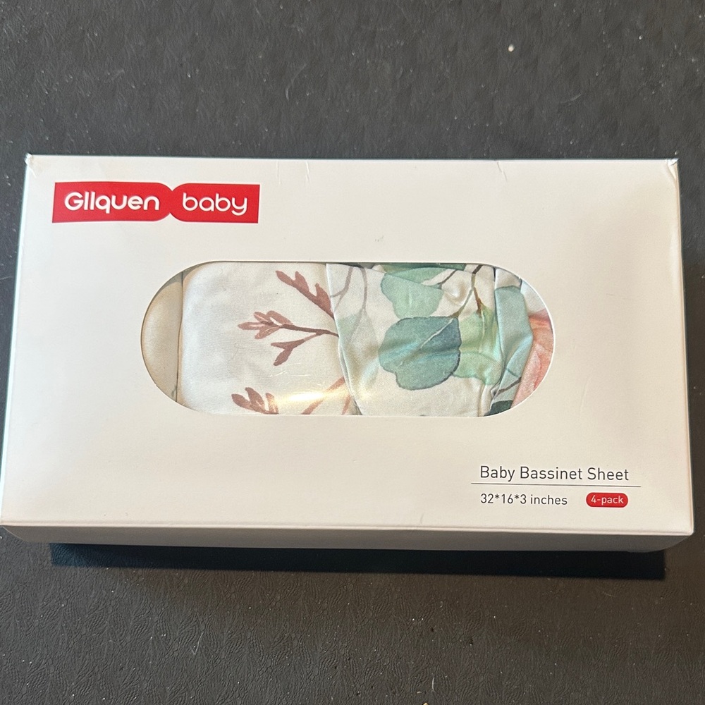 Gllquen Baby Bassinet Sheet